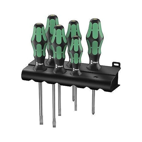 Wera Kraftform Plus - Serie 300 334/355/6 - Schraubendrehersatz - 6 Stücke (05105656001) afbeelding 1