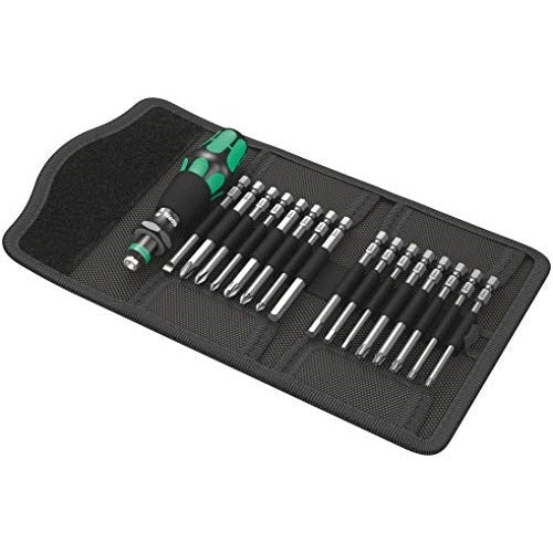 Wera Kraftform Kompakt 60 - Schraubendreher mit Bit-Satz - in Tragetasche (05059295001) afbeelding 4