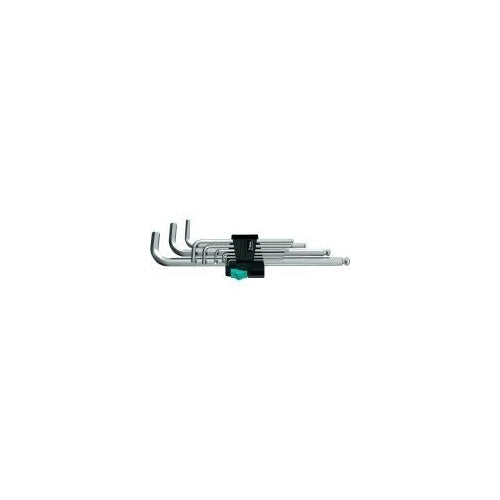 Wera 950/9 Hex-Plus 1 - Inbusschlüssel-Set - 9 Stücke - in clip fastener (05022087001) afbeelding 1