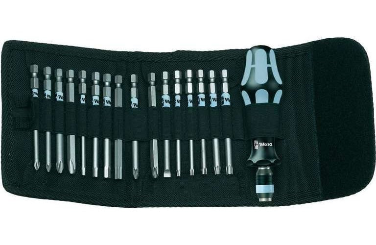 Wera Kraftform Kompakt 60 Edelstahl 17tlg. (05071116001) afbeelding 1