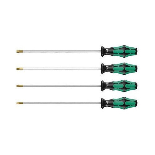 Wera Kraftform Plus 367/4 TORX - Schraubendrehersatz - 4 Stücke - 300 mm (05028074001) - 4013288138378 - image 1