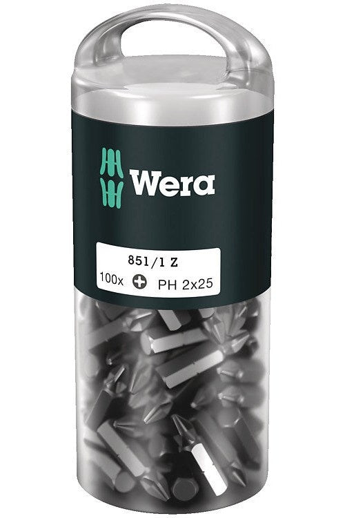 Wera 851/1 Z DIY 100 SiS screwdriver bit 100 pc(s) afbeelding 1