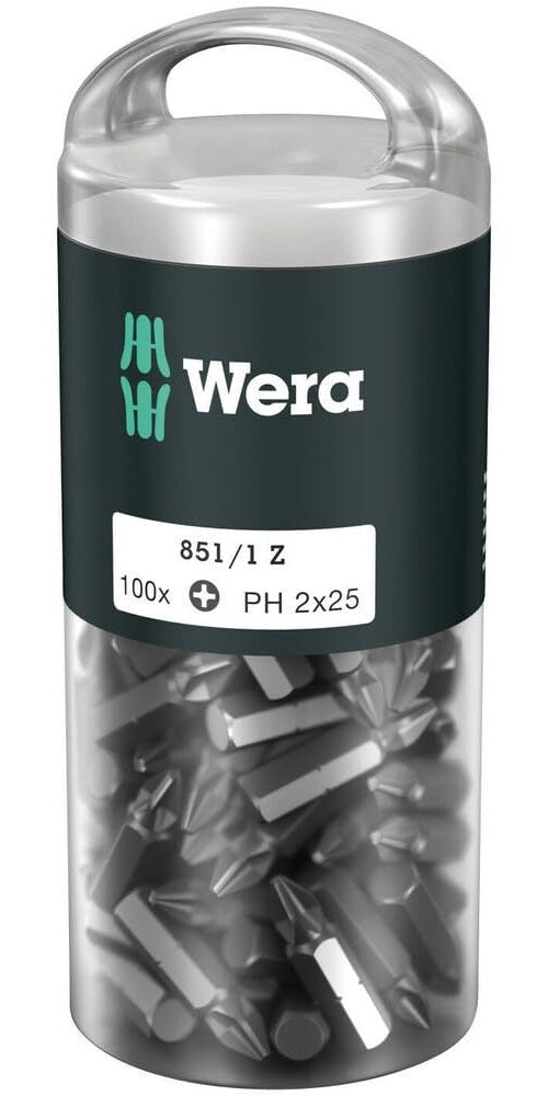 Wera 851/1 Z DIY 100 SiS screwdriver bit 100 pc(s) afbeelding 2