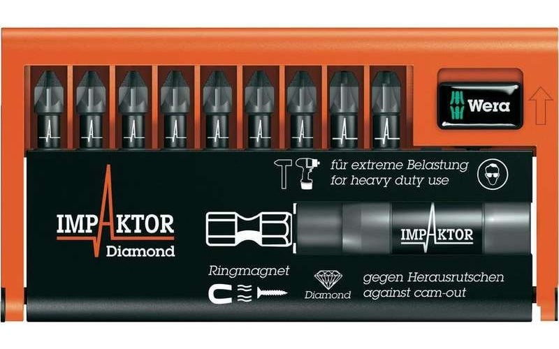 Wera 8755-9/IMP DC Impaktor Bit-Check (05057684001) afbeelding 1