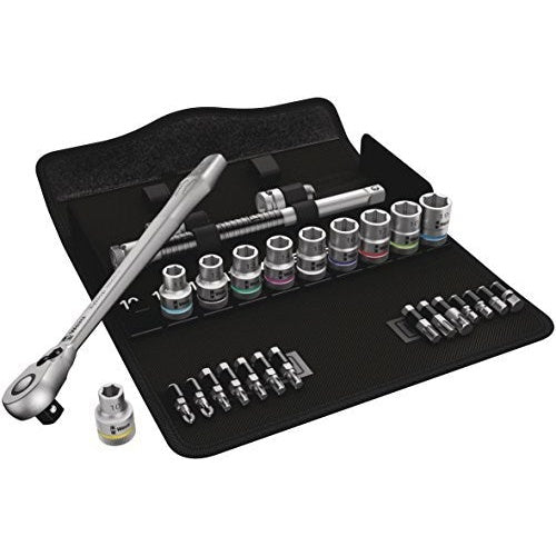 Wera Zyklop Metal 8100 SC 8 Steckschlüsselsatz 05004078001 (05004078001) afbeelding 2