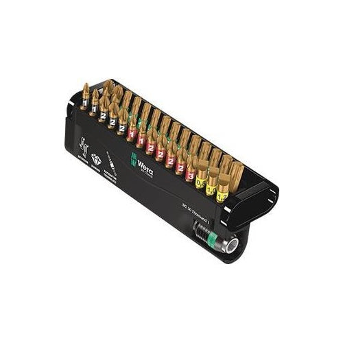 Wera Bit-Check 30 Diamond 1 - Schraubenziehersatz - 30 Stücke - torx, phillips, pozidriv, slot (05057431001) afbeelding 1