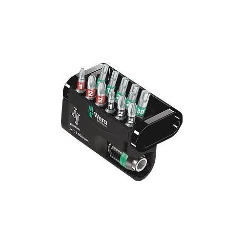 Wera Bit-Check 12 BiTorsion 1 - Schraubenziehersatz - 12 Stücke - torx, phillips, pozidriv - Länge: 25 mm (05057420001) afbeelding 1