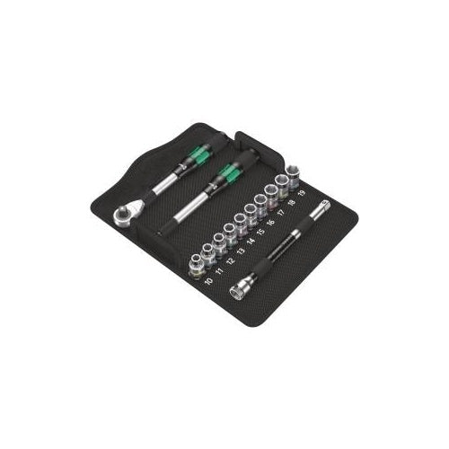 Wera 8006 SC 1 Zyklop Steckschlüssel-Set 1/2" (12.5 mm) 13tlg. 05004090001 (05004090001) afbeelding 1