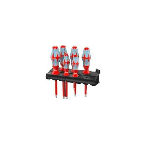 Wera VDE Schraubendreher-Set 6teilig 3165 i/6 Schlitz, Kreuzschlitz Pozidriv (05022745001) afbeelding 1