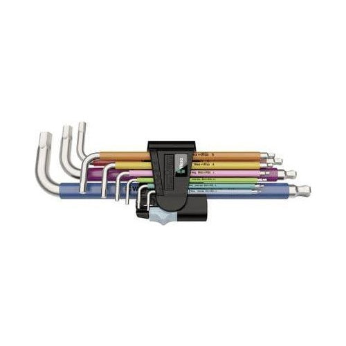 Wera 3950/9 Hex-Plus - Inbusschlüssel-Set - 9 Stücke - in Halter (05022669001) afbeelding 1