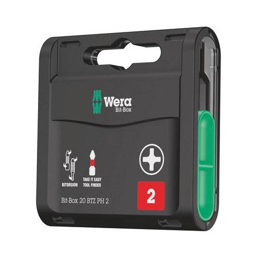 Wera Bit-Box 20 BTZ PH Schraubenziehereinsatz 20 Stück(e) (05057751001) - 4013288187956 - image 1