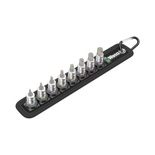 Wera Belt A 2 - Steckschlüssel-Satz - 1/4"  - Metrisch - 8 Kopf/Köpfe - 3,4,5,6,7,8 mm - 1/4"  (05003881001) afbeelding 1