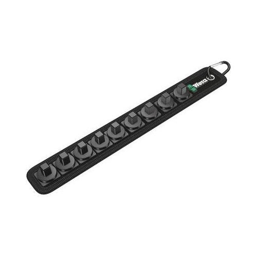 Wera Socket rail B - 3/8"  - 9 Kopf/Köpfe - 45 cm - 120 mm - 84 g (05003981001) - 4013288195012 - image 1