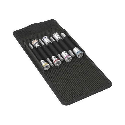 Wera Außen-Sechskant Steckschlüsseleinsatz-Set 7teilig 3/8" (10 mm) 8740 B HF Zyklop 05003180001 (05003180001) afbeelding 1