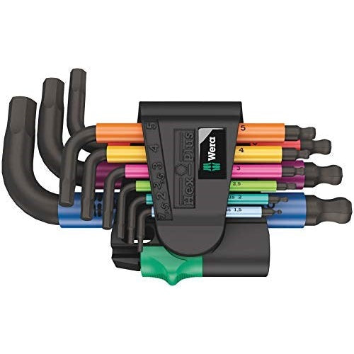 Wera 950/9 Hex-Plus - Inbusschlüssel-Set - 9 Stücke - in Halter (05133164001) afbeelding 6
