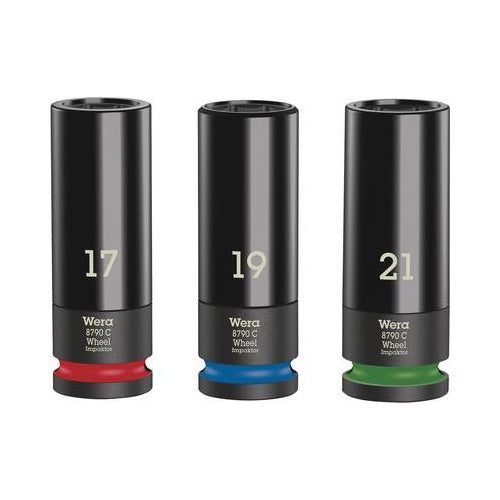 Wera 05004595001 Steckschlüsseleinsatz Steckschlüsselsatz Schwarz (05004595001) afbeelding 1