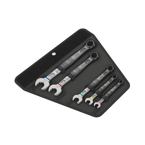 Wera Joker 6003 5 Set 1 - Ringmaulschlüssel-Satz - 5 Stücke - in Tragetasche (05020230001) afbeelding 1