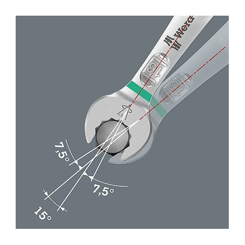 Wera 05020231001 Gabelringschlüssel (05020231001) afbeelding 4