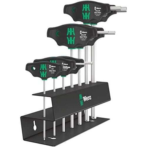 Wera Series 400 T-Handle 454/7 HF Set 2 - Schlüsselset mit T-Griff - 7 Stücke (05023453001) afbeelding 2