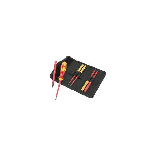 Wera Kraftform Kompakt VDE 7 Universal 1 Elektriker Wechselklingen-Set (05006600001) afbeelding 1