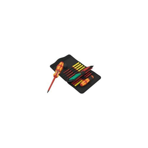 Wera 05006619001 VDE Schraubendreher-Set 17teilig Kreuzschlitz Phillips, Schlitz, Pozidriv, TORX, Innen-Vierkant (Robertson) (05006619001) afbeelding 1