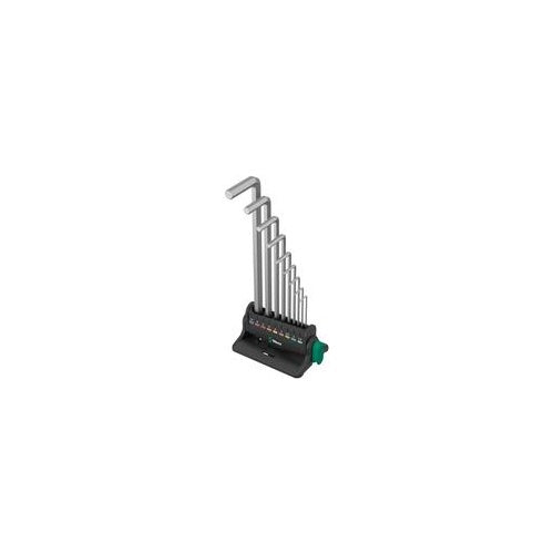 Wera 950/9 Hex-Plus 8 Innen-Sechskant Winkelschraubendreher-Set 9teilig (05022102001) afbeelding 1