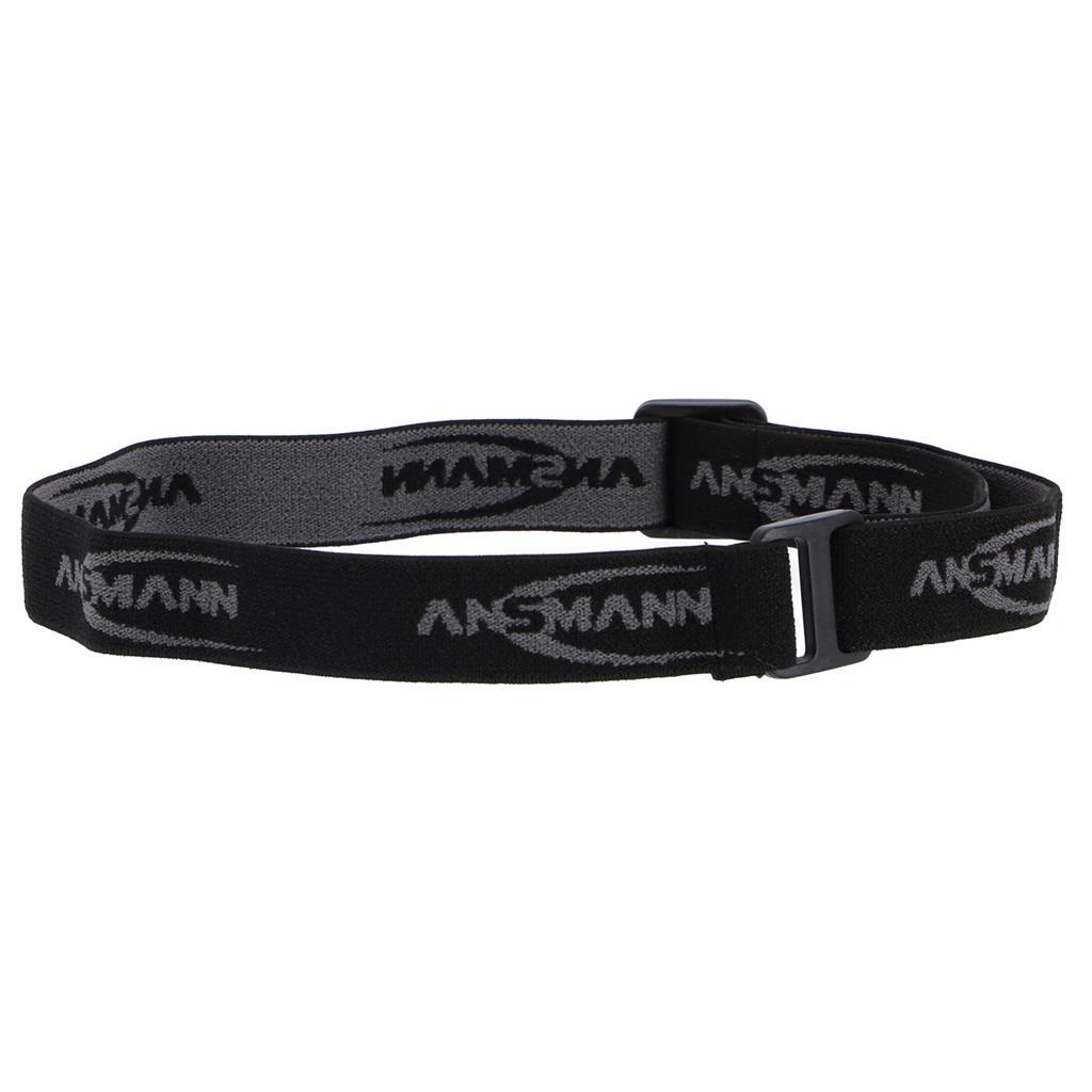 Ansmann LED Headlamp Black - 65 Lumens - 80 m Range - 3 Light Modes