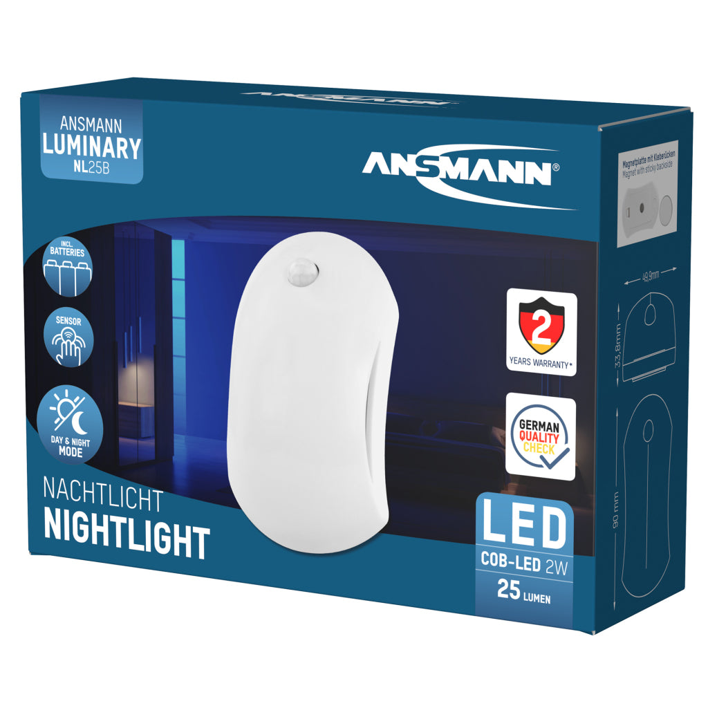 Ansmann Night Light with Sensor and Battery