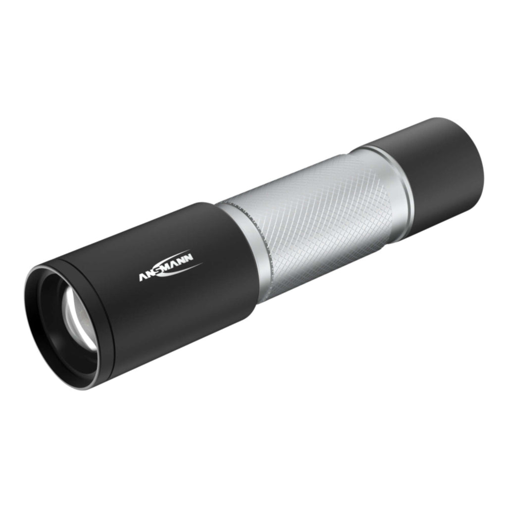 Ansmann Flashlight 270b 275 Lumen - LED Metal Flashlight with Shockproof Housing