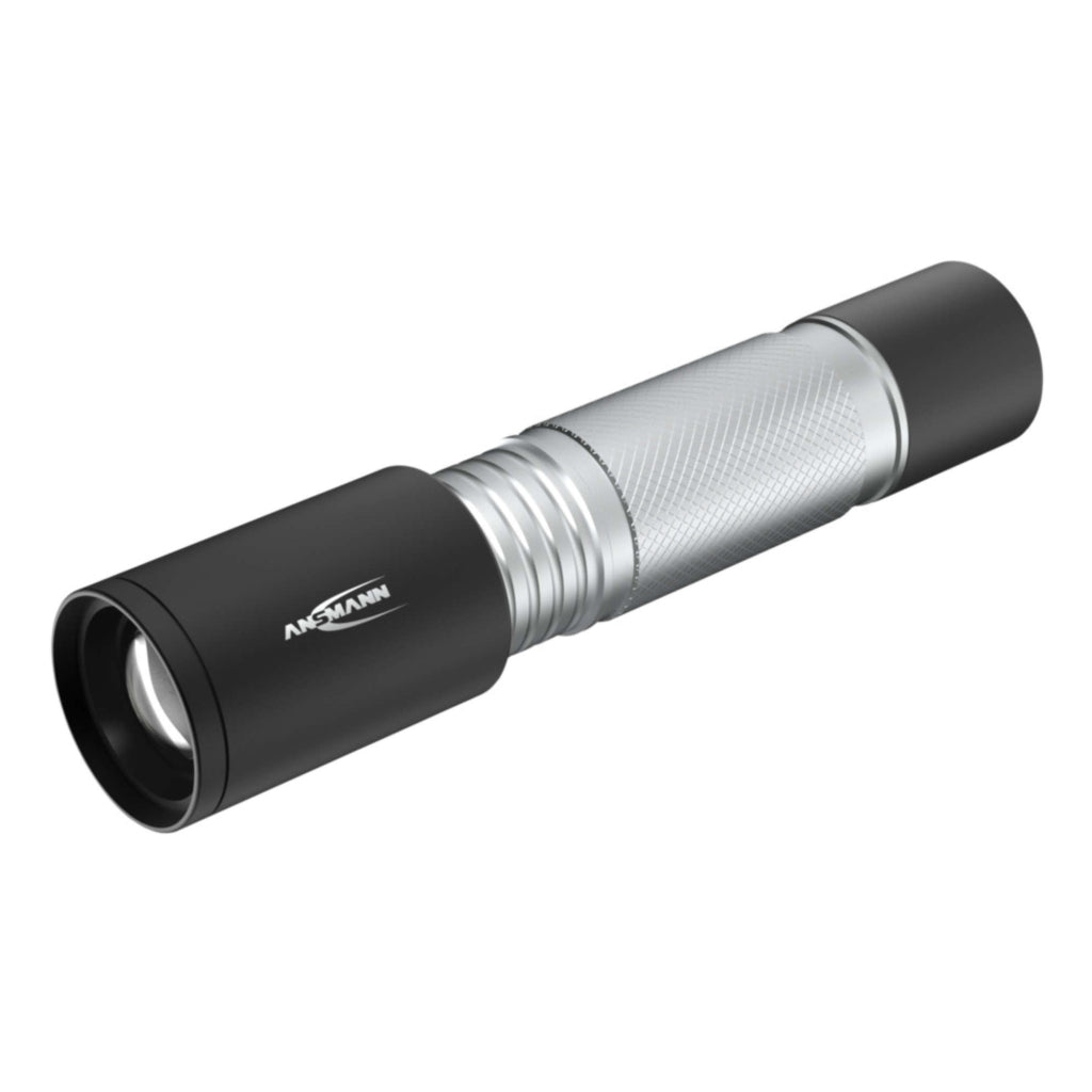 Ansmann Flashlight 270b 275 Lumen - LED Metal Flashlight with Shockproof Housing