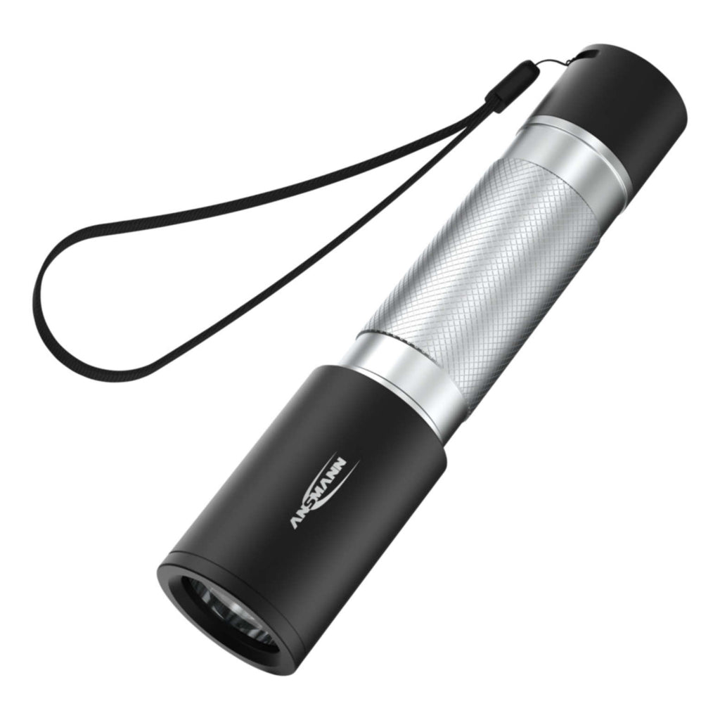 Ansmann Flashlight 300b - 315 Lumen LED Metal Torch
