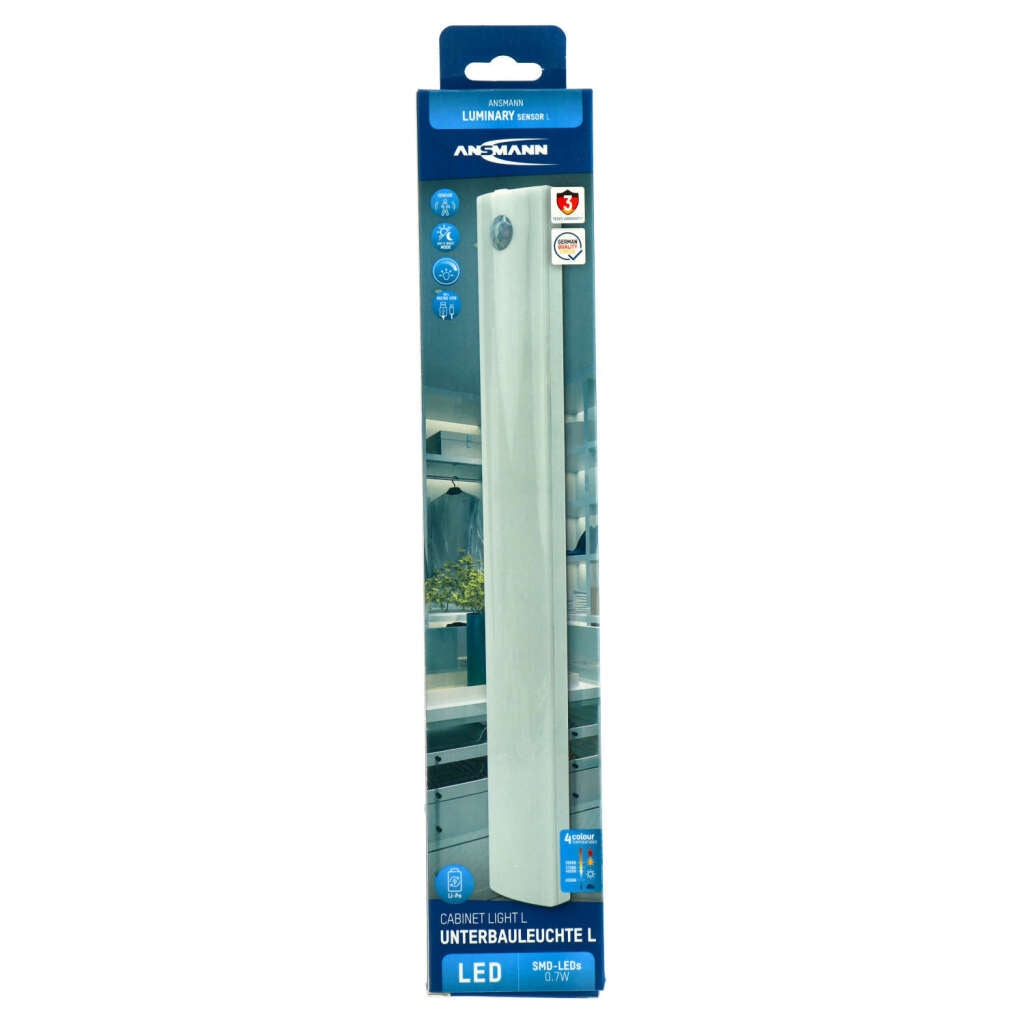 Ansmann LED Under-cabinet Lamp L Rechargeable - 5V - 351.4 mm - 2W
