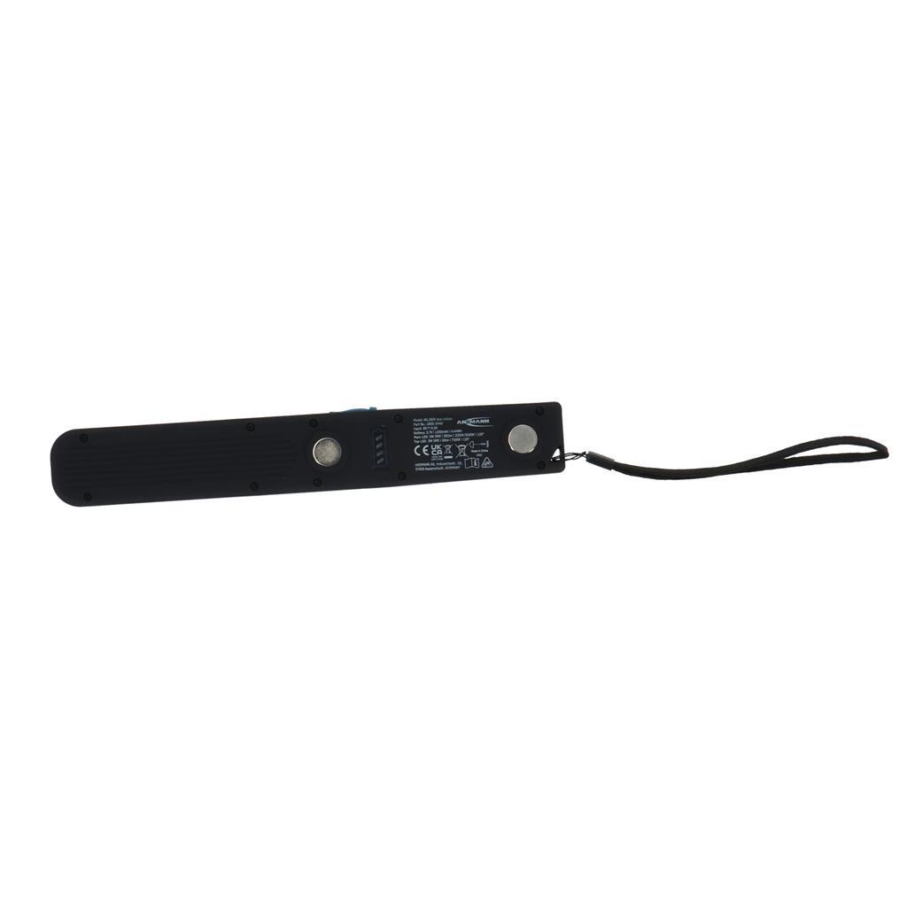 Ansmann LED Work Lamp 3 Light Functions Rechargeable Black