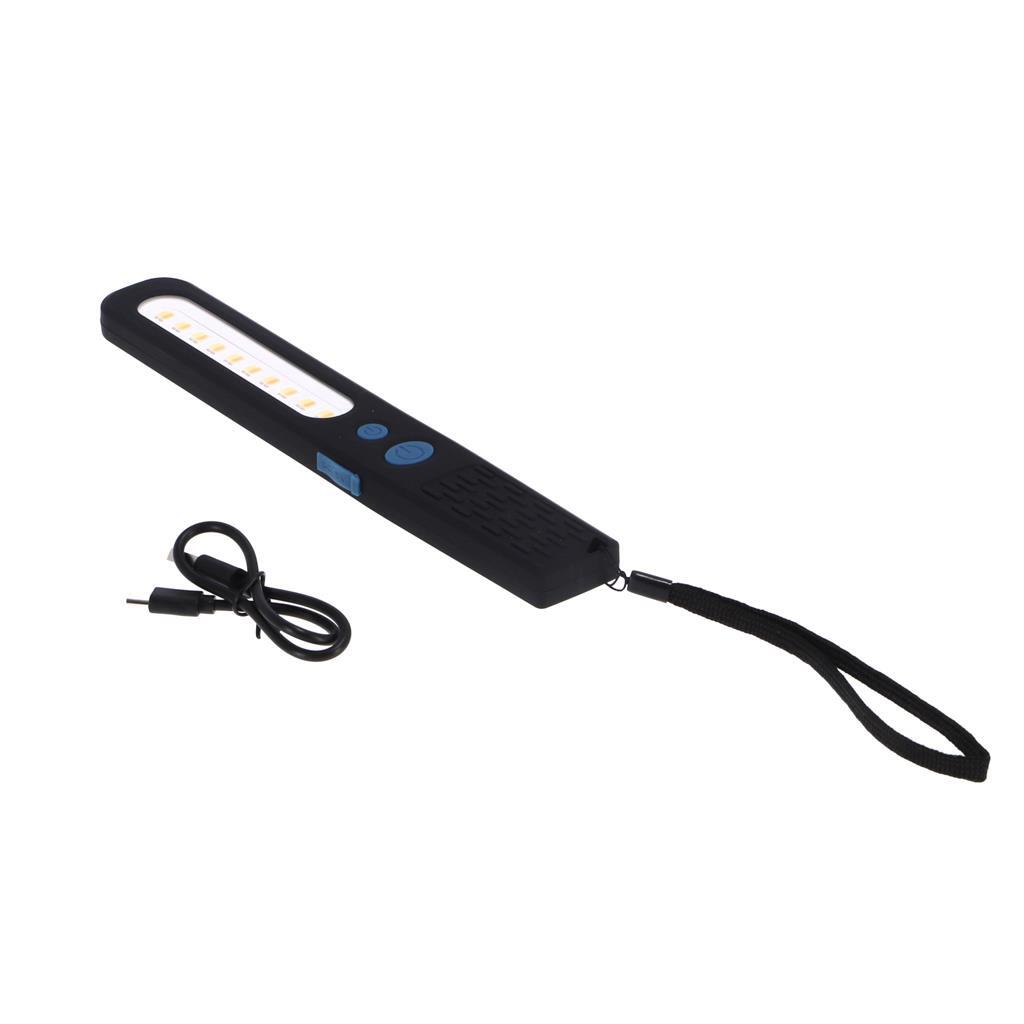 Ansmann LED Work Lamp 3 Light Functions Rechargeable Black