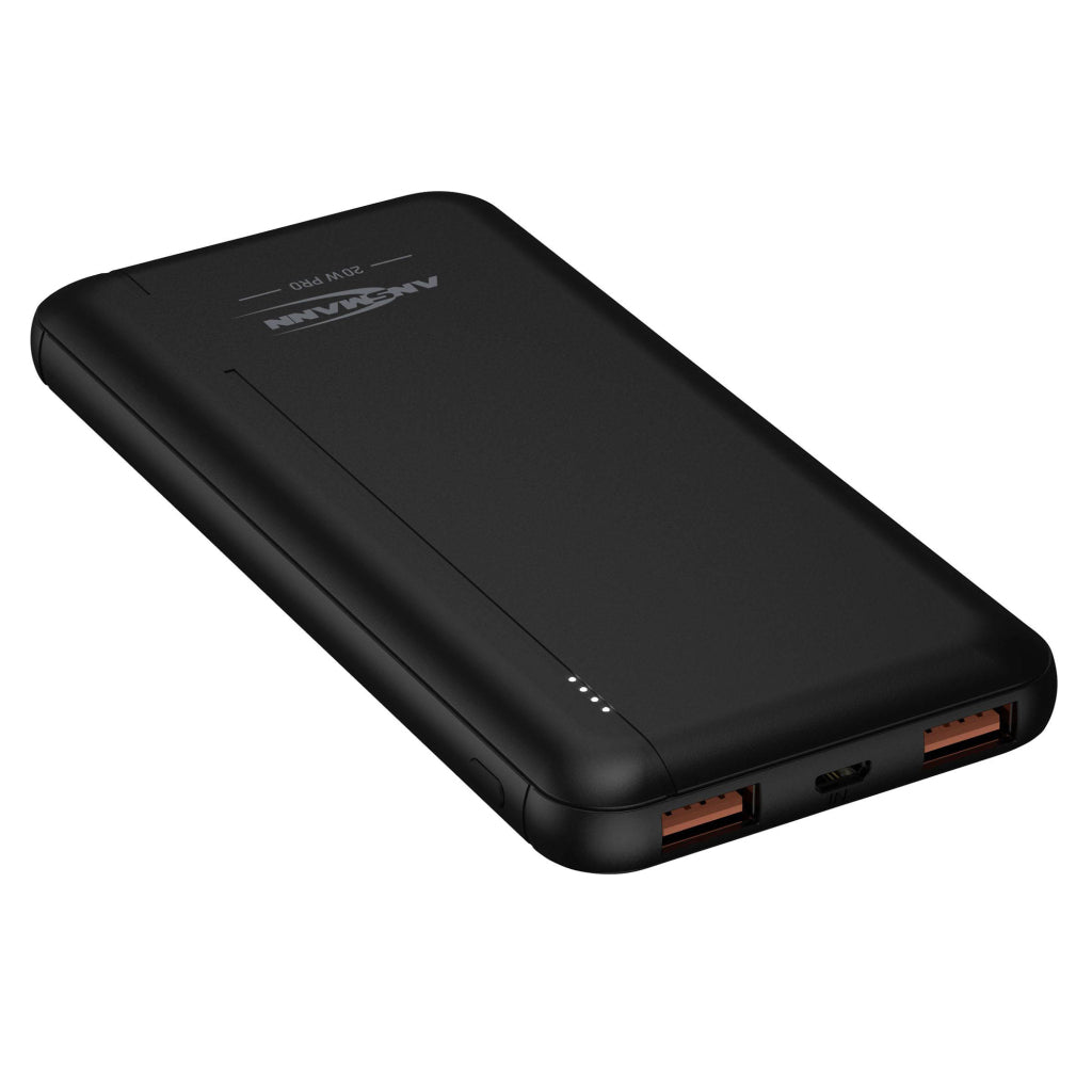 Ansmann Powerbank USB-C 10,000 mAh - Black