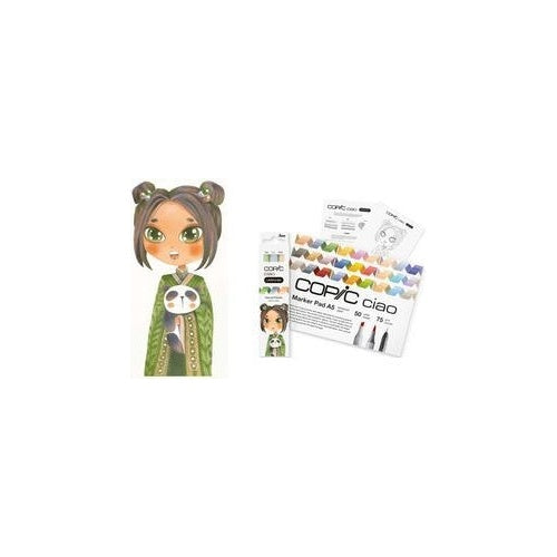 COPIC | Marker Set | Ciao Starter 220750209 1.0mm And 6.0mm Nibs | Color Sorted Assorted Palette afbeelding 1