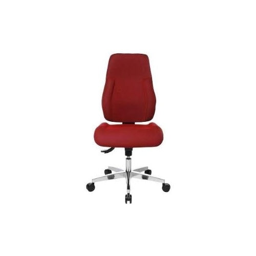 Bürodrehstuhl Point 91 rot - ohne Armlehnen (PI99GBC1) afbeelding 1