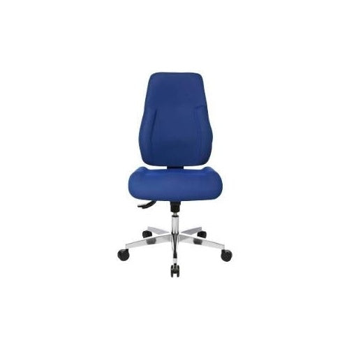 Bürodrehstuhl Point 91 Blau - ohne Armlehnen (PI99GBC6) afbeelding 1