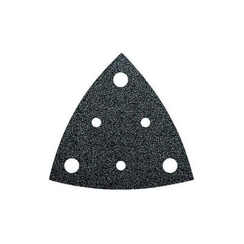 Fein Deltaschleifpapier mit Klett, gelocht Körnung 100 Eckmaß 80 mm 63717111014 50 St. (63717111014) afbeelding 1