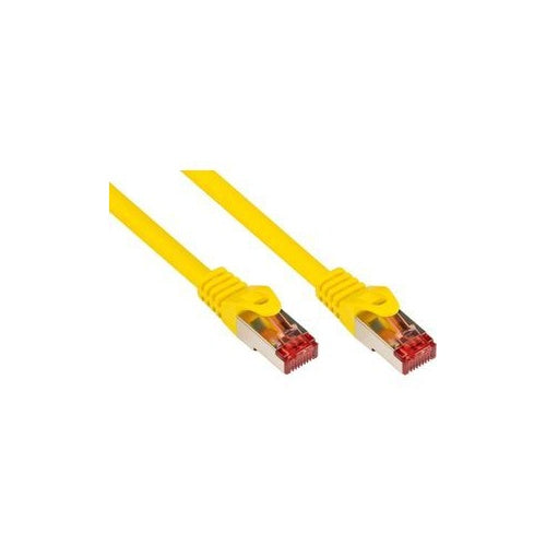 Good Connections - Patch-Kabel - RJ-45 (M) - RJ-45 (M) - 25 m - Paare in Metallfolie (PiMf) - CAT 6 - gelb afbeelding 1