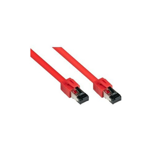 Alcasa 8080-150R Netzwerkkabel 15 m Cat8.1 S/FTP (S-STP) Rot (8080-150R) afbeelding 1