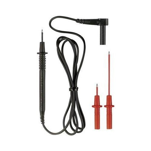 Benning Sicherheits-Messleitungs-Set [ Lamellenstecker 4 mm - Prüfspitze] 1.00 m Schwarz Messleitungsset für MM 4 (044119) afbeelding 1