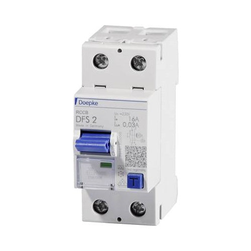 DOEPKE FI-Schutzsch. 25A DFS2-025-2/0,03-A Typ A 2-polig 30mA 230V DFS2-025-2/0,03-A (09124601) afbeelding 1