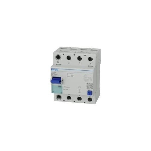 DOEPKE FI-Schutzsch.40A DFS4A040-4/0,03-A Typ A 4-polig 30mA 230/400V DFS4-040-4/0,03-A (09134901) afbeelding 1