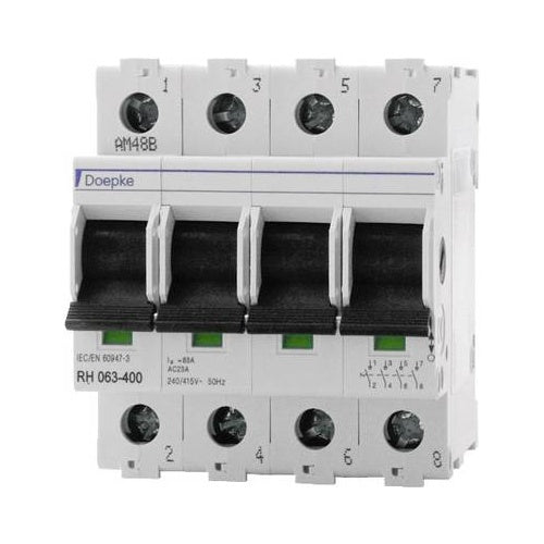 Doepke Schaltgeräte GmbH Hauptschalter RH 063-400 (09981063) afbeelding 1