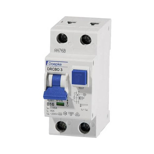DOEPKE DRCBO 3 B16/0,0 DRCBO3B16/0,03/1N-A FI/LS-Kombination / RCBO DRCBO3B16/0,03/1N-A (DRCBO3B16/0,03/1N-A) afbeelding 1