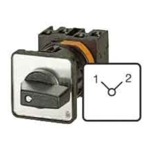 Eaton T0-4-8223/E Elektroschalter Kippschalter 4P Schwarz - Silber (050712) afbeelding 1