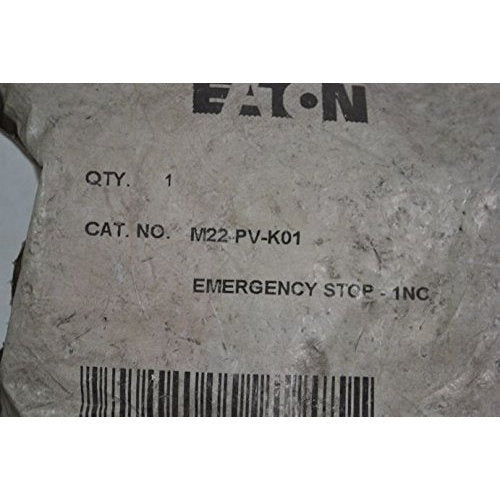 Eaton M22-PV/K01 Elektroschalter Drucktasten-Schalter Rot (216515) afbeelding 3