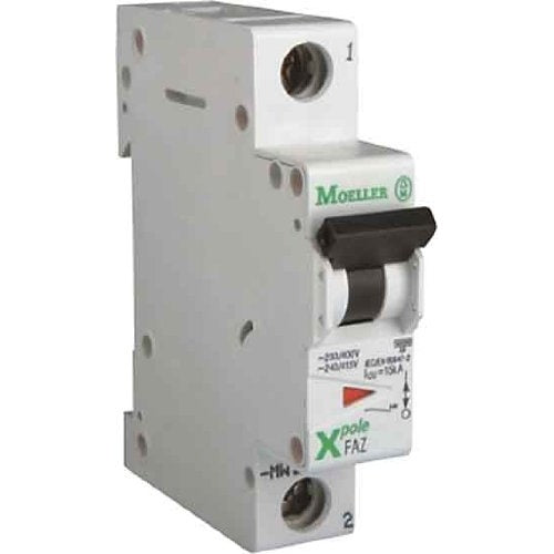 Eaton | Miniature Circuit Breaker | FAZ-C2/1 278549 C Type Single Pole | DIN Rail Mount afbeelding 1