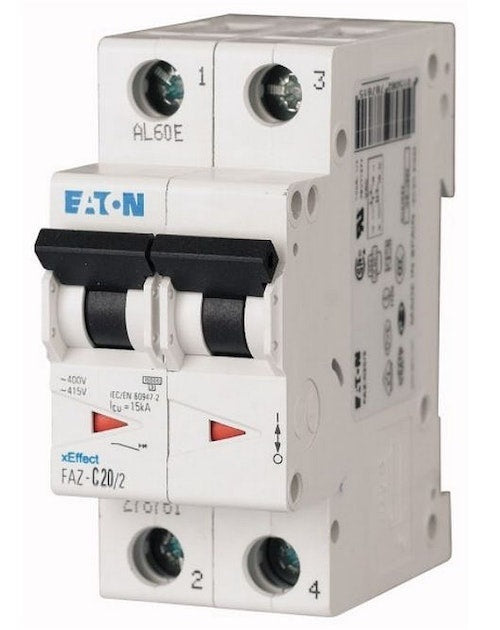 Eaton Leitungsschutzschalter FAZ-K50/2 - 50 A (278803) afbeelding 1
